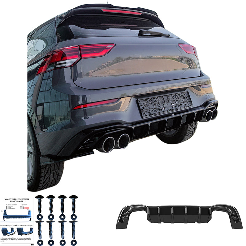 Rear Diffuser VW VOLKSWAGEN Golf