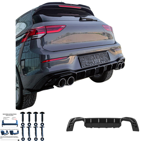 Rear Diffuser VW VOLKSWAGEN Golf
