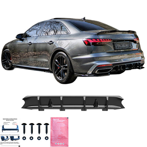 Rear Diffuser AUDI A4 S-Line