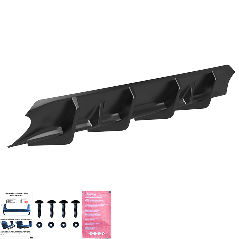 Rear Diffuser AUDI A4 S-Line