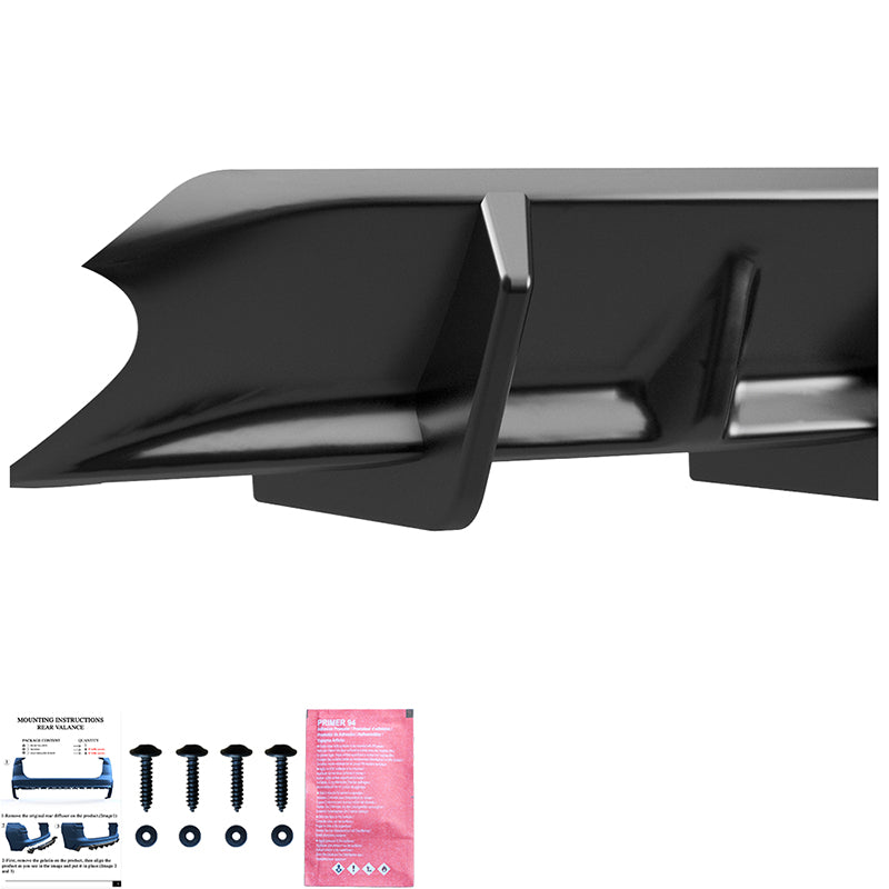 Rear Diffuser AUDI A4 S-Line