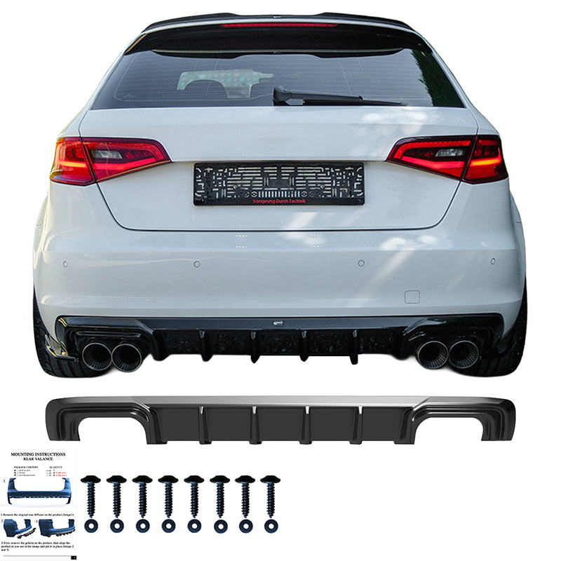 Rear Diffuser AUDI A3