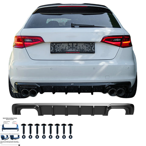 Rear Diffuser AUDI A3
