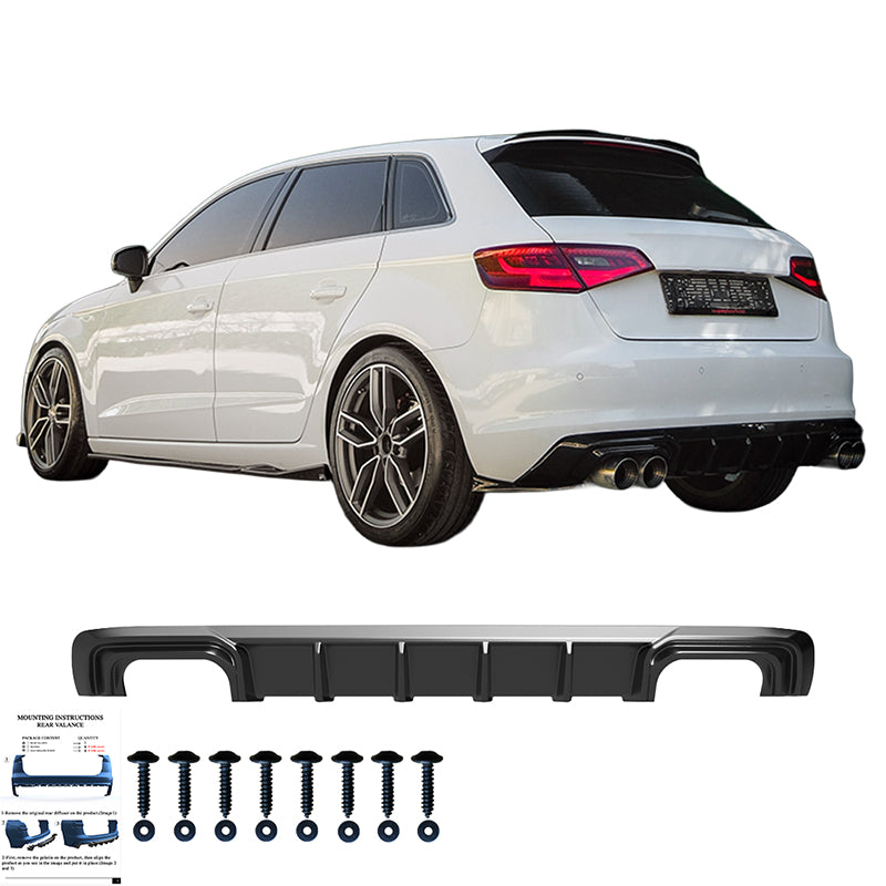 Rear Diffuser AUDI A3