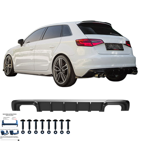Rear Diffuser AUDI A3