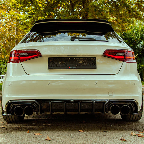 Dachspoiler kompatibel mit AUDI S3 Sportback 8V / 8V Facelift 2013-2019
