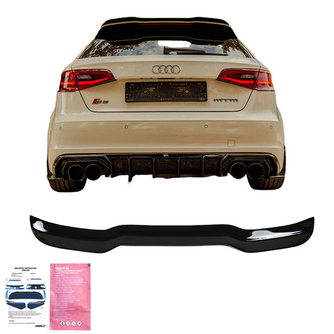 Roof Spoiler AUDI S3 Sportback 8V / 8V Facelift 2013-2019