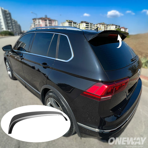 VW Tiguan Mk2 R Line 2015 - 2020 Roof Spoiler - ONEWAY Automotive GmbH