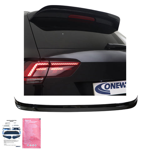 Rear Spoiler compatible with VOLKSWAGEN VW Tiguan MK 2 R Line 2015 - 2020