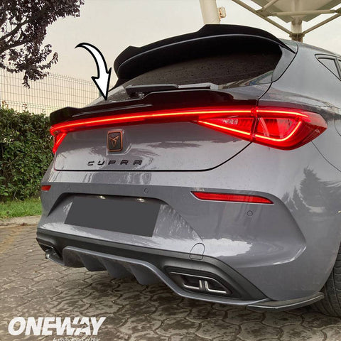 CUPRA Leon 2020+ Trunk Spoiler Gloss Black - ONEWAY Automotive GmbH