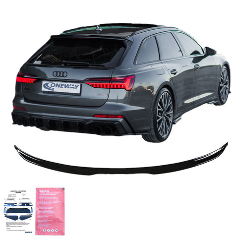 Trunk Spoiler AUDI S6 C8 Avant 2019+