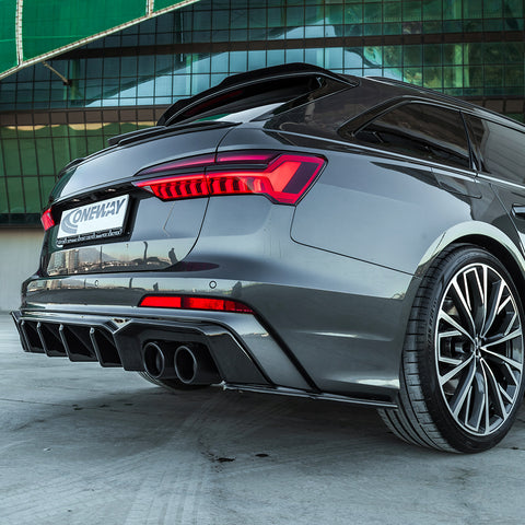 Roof Spoiler compatible with AUDI S6 C8 / C8 Facelift (Sedan-Avant) 2019+