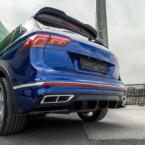Rear Spoiler compatible with VOLKSWAGEN VW Tiguan MK 2 R / R Line Facelift 2020+