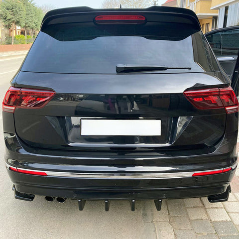 Roof Spoiler compatible with VOLKSWAGEN VW Tiguan Mk2 R-Line 2015-2020 v2