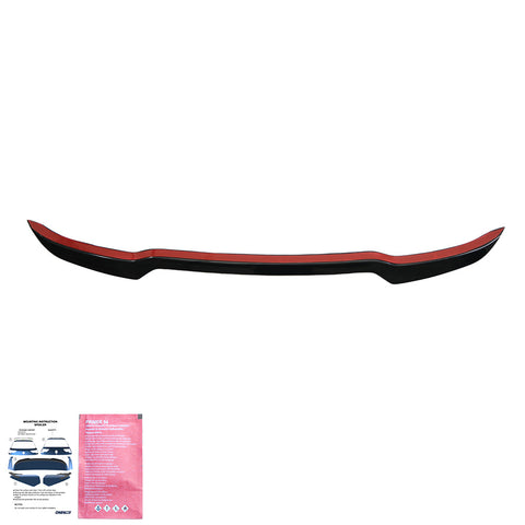 Extension de alerón Compatible con Audi Q5 S-Line SUV Mk2 Facelift 2020-2024