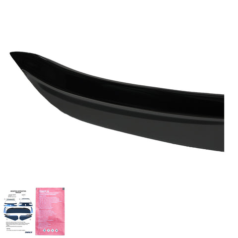 Extension de alerón Compatible con Audi Q5 S-Line SUV Mk2 Facelift 2020-2024