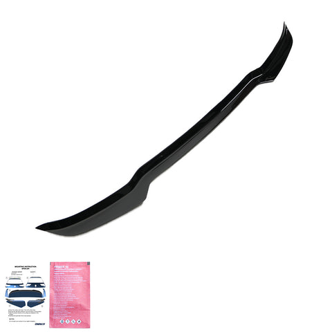 Extension de alerón Compatible con Audi Q5 S-Line SUV Mk2 Facelift 2020-2024