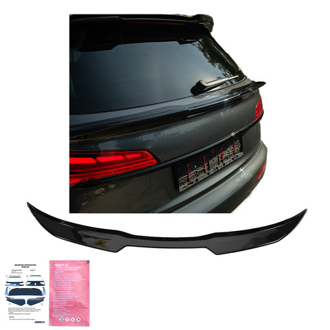 Extension de alerón Compatible con Audi Q5 S-Line SUV Mk2 Facelift 2020-2024