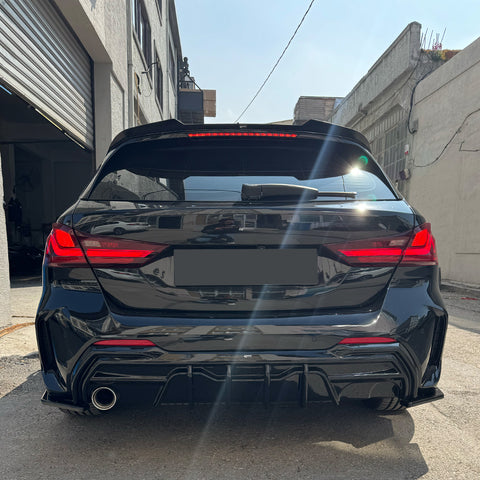 Extension de alerón Compatible con BMW Serie 1 F40 estándar 2019-2024