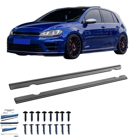 Seitenschweller kompatibel mit VW Golf MK7 R 2013-2016