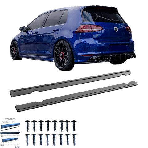 Side Skirts VW Golf MK 7 R 2013-2016