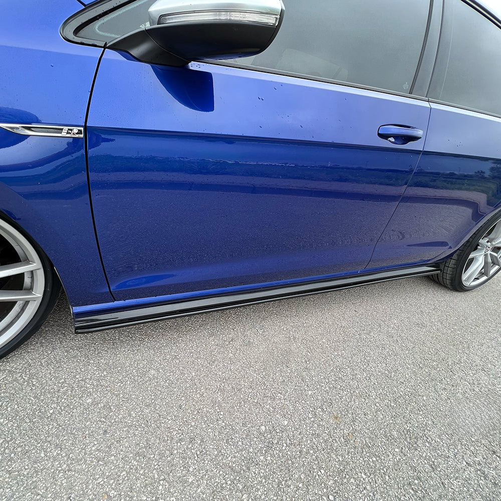 Side Skirts compatible with VOLKSWAGEN VW Golf MK 7.5 R 2017-2020