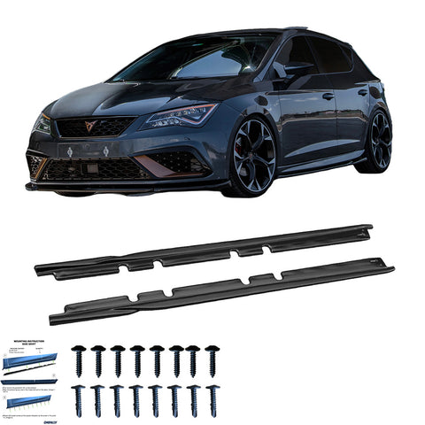 Side Skirts SEAT Leon FR 2012-2019 Version 2