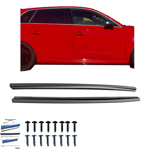 Side Skirts AUDI RS3 / RS3 Facelift 8V Sportback 2015-2020