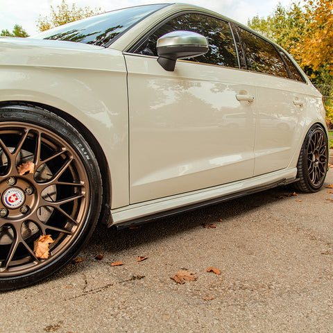 Side Skirts compatible with AUDI S3 8V / 8V Facelift 2013-2019