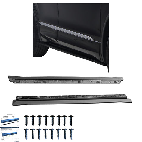 Side Skirts compatible with VOLKSWAGEN VW Tiguan MK 2 R Line 2015-2020