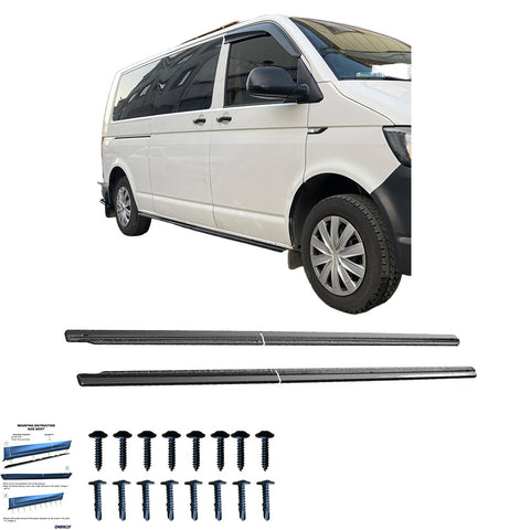 Side Skirts compatible with VOLKSWAGEN VW Transporter T6.1 2019+
