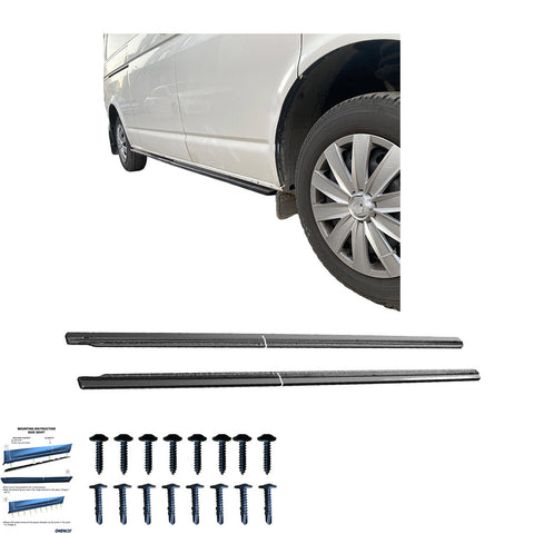 Side Skirts compatible with VOLKSWAGEN VW Transporter T6.1 2019+
