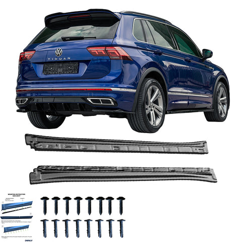 Side Skirts VW Tiguan MK 2 R/R-Line Facelift 2020+