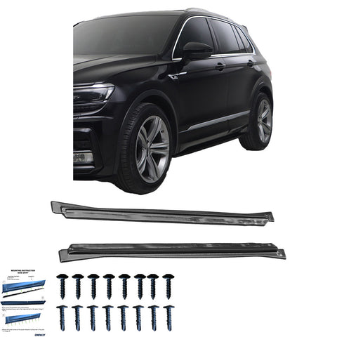 Side Skirts compatible with VW Tiguan MK 2 R Line Allspace 2015-2020