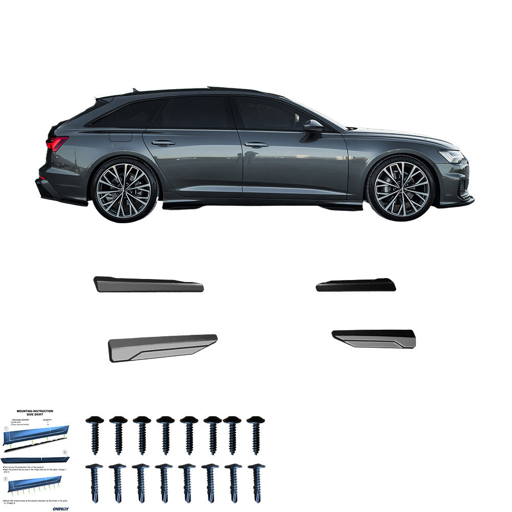 Side Skirts AUDI S6