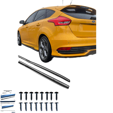 Side Skirts FORD Focus ST Mk3 Hatchback / Facelift 2010-2018