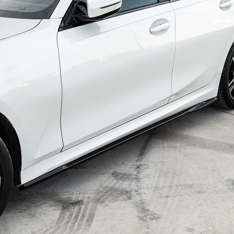 Extensiones de Faldones Laterales Compatible con BMW Serie 3 G20/G21 M-Pack/M340i 2018+