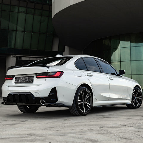Extensiones de Faldones Laterales Compatible con BMW Serie 3 G20/G21 M-Pack/M340i 2018+