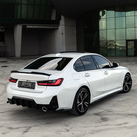 Extensiones de Faldones Laterales Compatible con BMW Serie 3 G20/G21 M-Pack/M340i 2018+