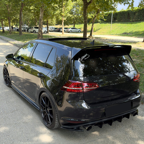 Extensiones de Faldones Laterales Compatible con VW Golf Mk7 GTI 2013-2016