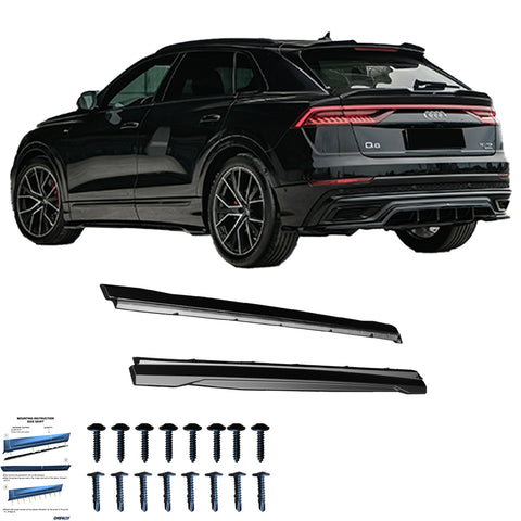 Side Skirts AUDI SQ8 / Q8 S-Line 2018+