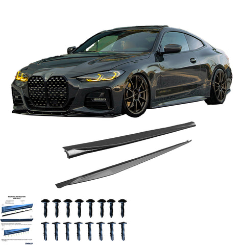 Seitenschweller kompatibel mit BMW 4er ( Coupe / Cabrio ) G22 M-Pack / M440i 2020+
