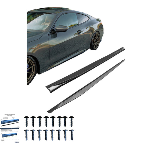 Seitenschweller kompatibel mit BMW 4er ( Coupe / Cabrio ) G22 M-Pack / M440i 2020+