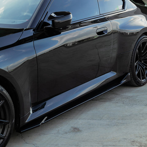 Extensiones de Faldones Laterales Compatible con BMW M2 G87 2023+