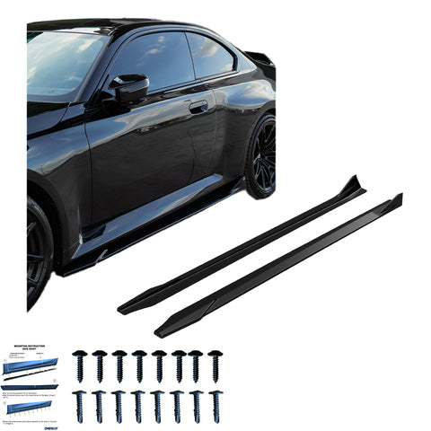 Extensiones de Faldones Laterales Compatible con BMW M2 G87 2023+