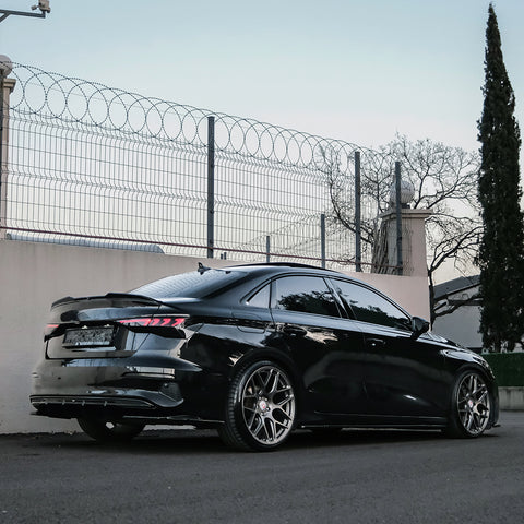 Extensiones de Faldones Laterales Compatible con AUDI A3 8Y Sedán/Sportback 2020-2024