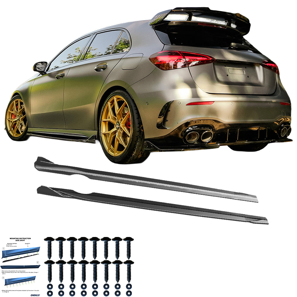 Side Skirts MERCEDES A Class