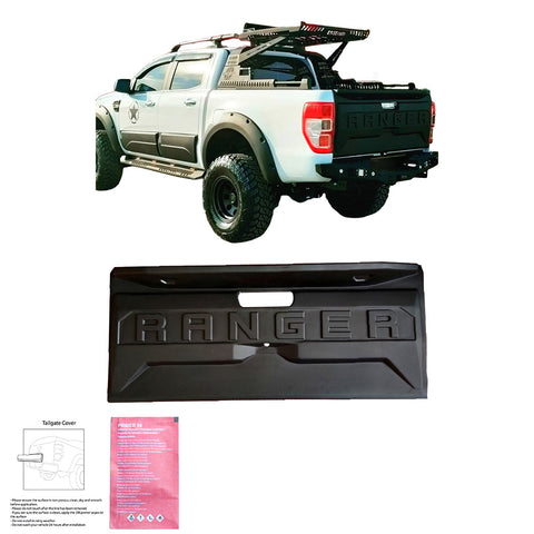 Tailgate Cover FORD Ranger T6-T7-T8 2012-2022 V2