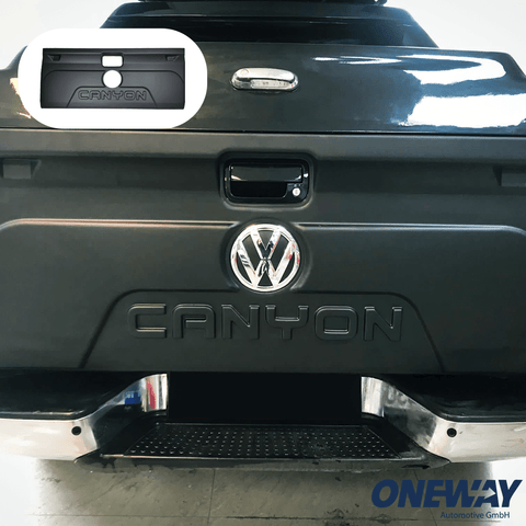 VW VOLKSWAGEN Amarok MK1-MK1 Facelift 2010-2016 Full Tailgate Cover Version 2 (w/ Canyon Marking) - ONEWAY Automotive GmbH