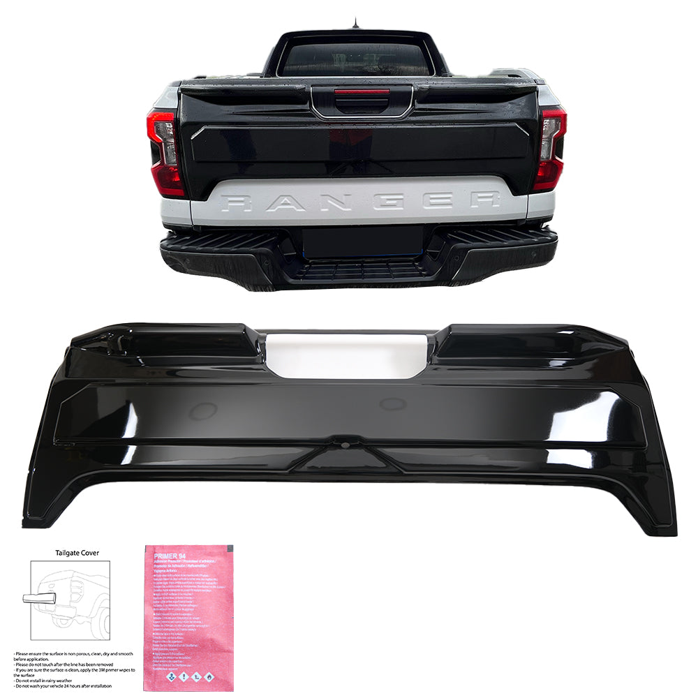 Tailgate Cover FORD Ranger T9 2023+ (Gloss Black)